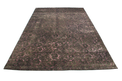 Indian Modern  Carpet With Allover Acanthus and Floral Pattern-id4
