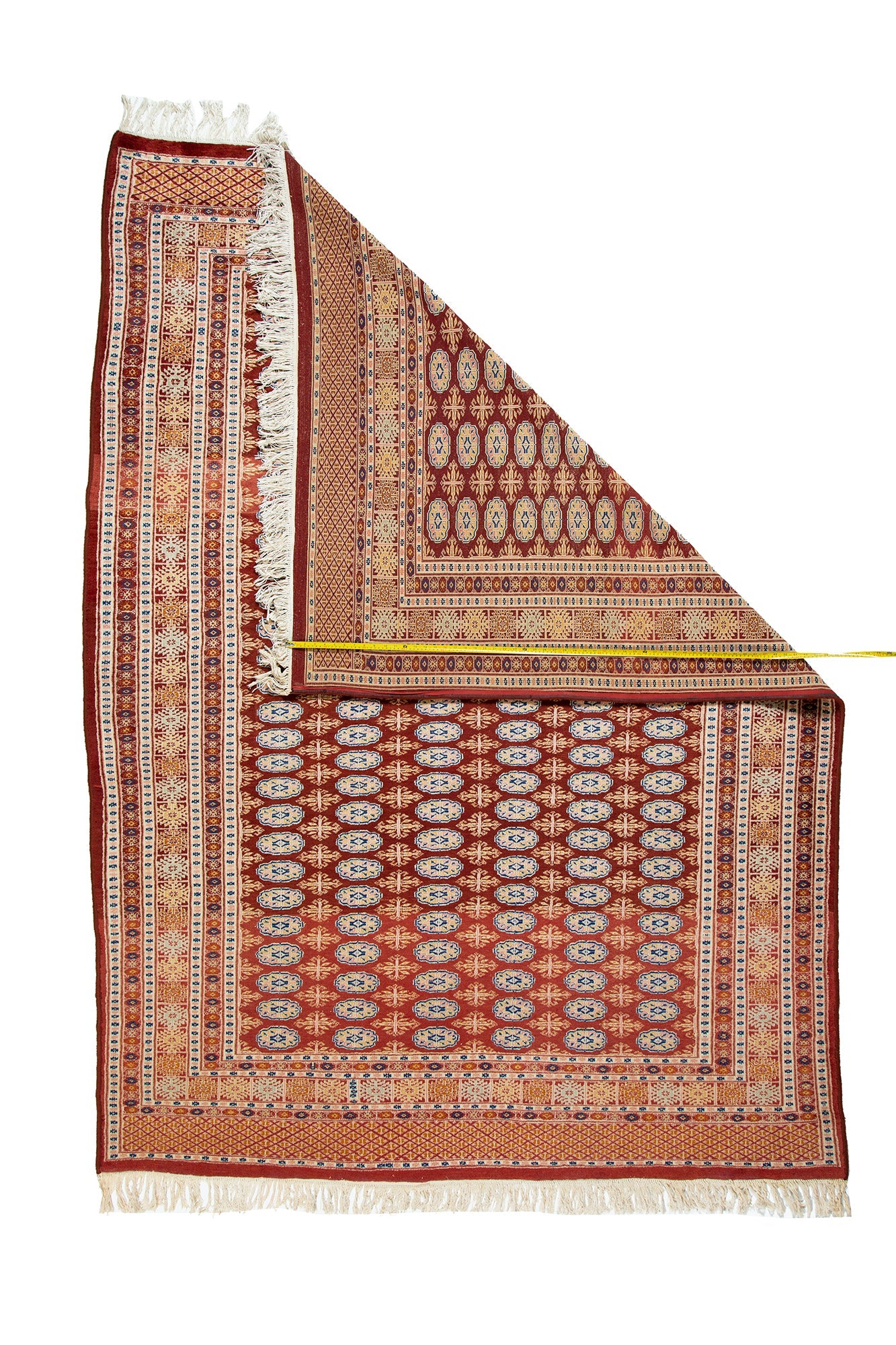 Traditional Pakistani Bokhara Handmade Wool Area Rug