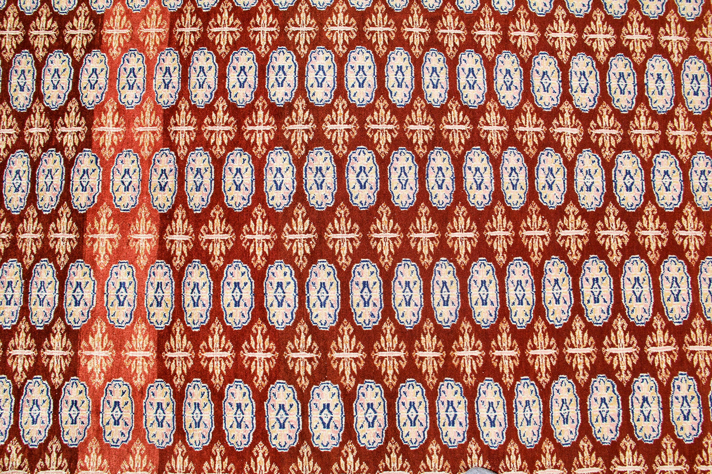 Traditional Pakistani Bokhara Handmade Wool Area Rug