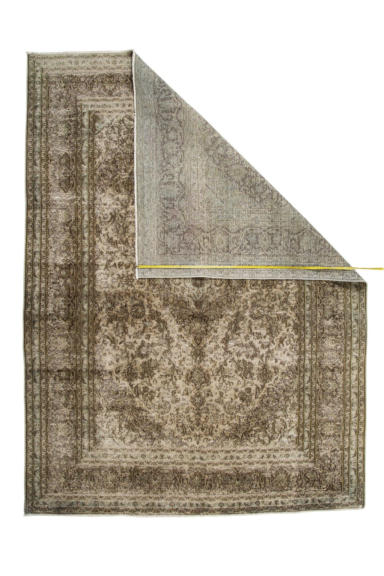 Persian Fine Handmade Wool Vintage Look Carpet