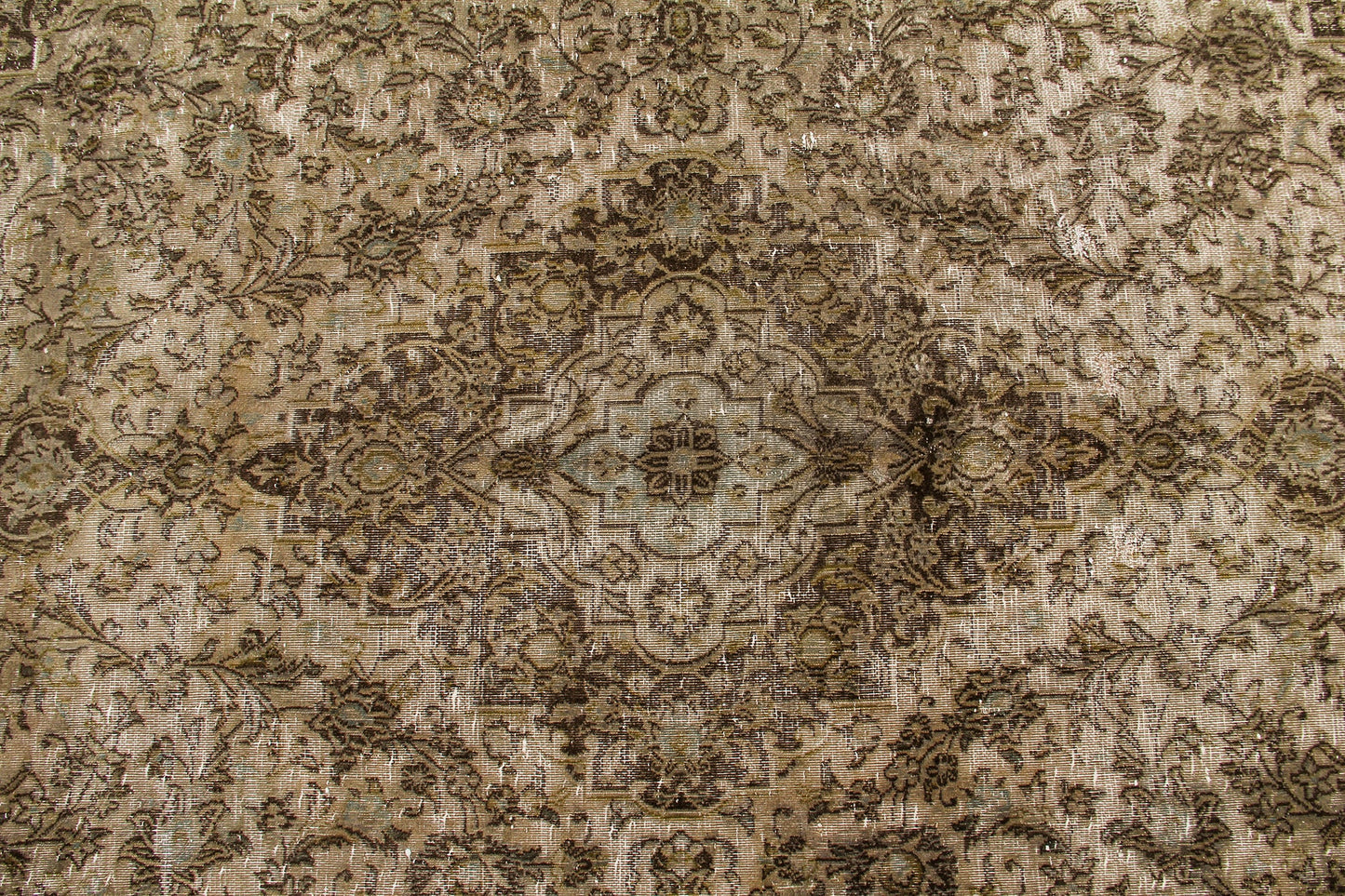 Persian Fine Handmade Wool Vintage Look Carpet