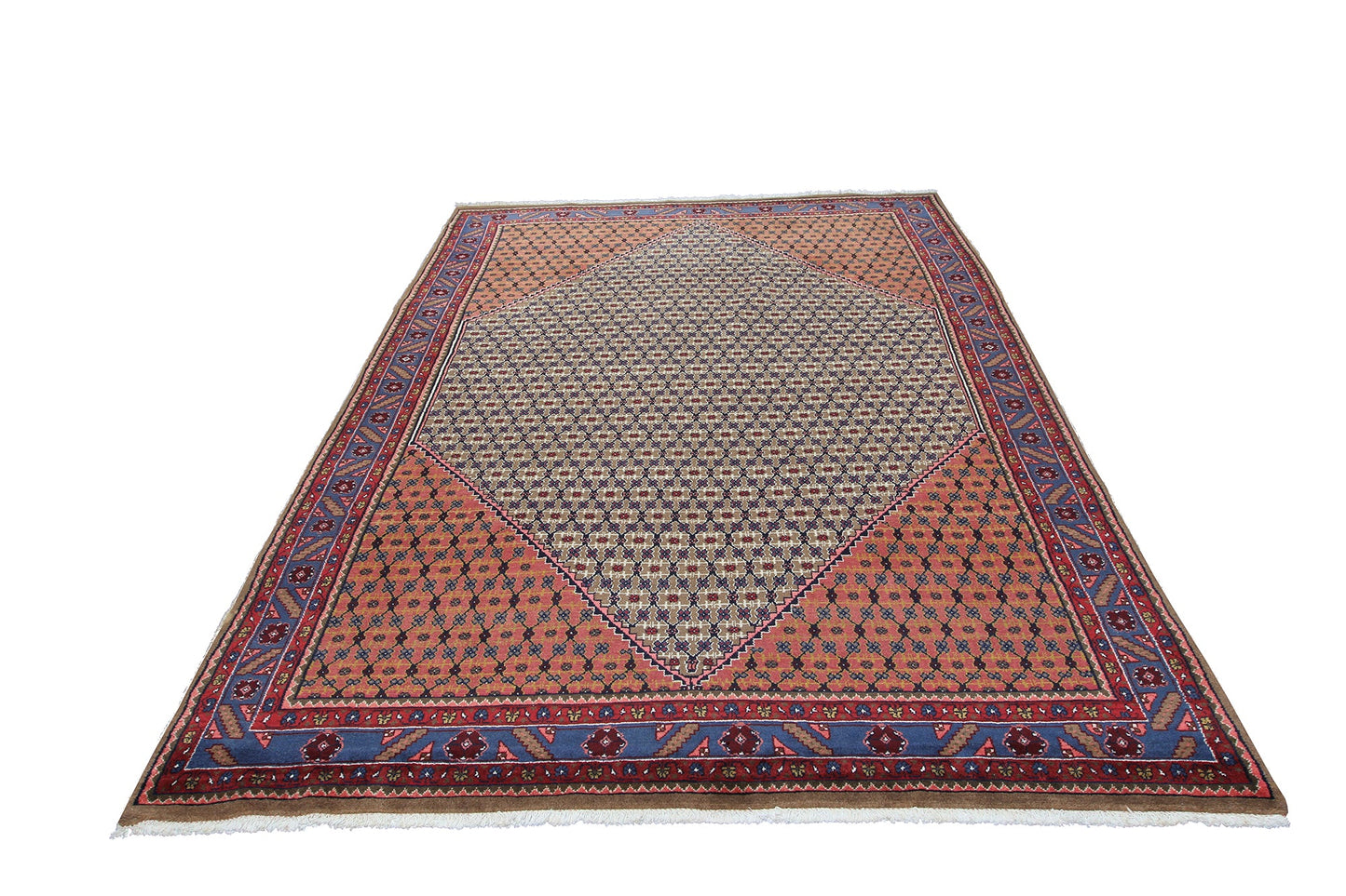 Bidjar Heratti  Handmade Persian Wool Rug