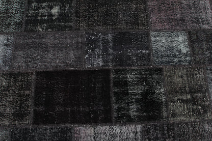 Turkish Modern Patchwork Handmade Wool Area Rug-id7

