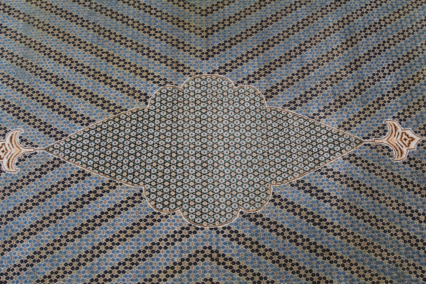 Persian Fine Rug by designer Rashid Farrokhi