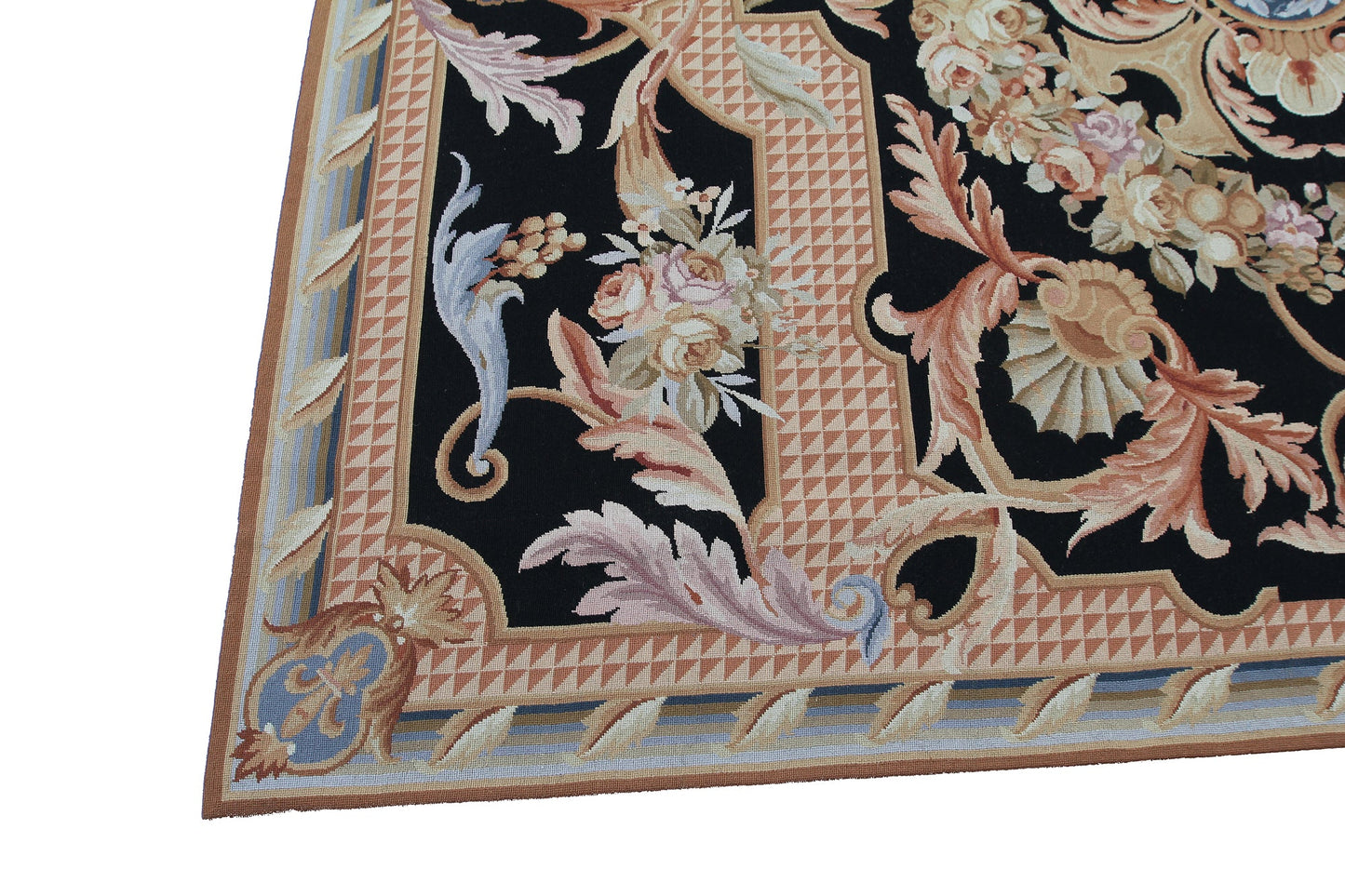 Chinese with French Design Needlepoint Rug. product image #27556118331562