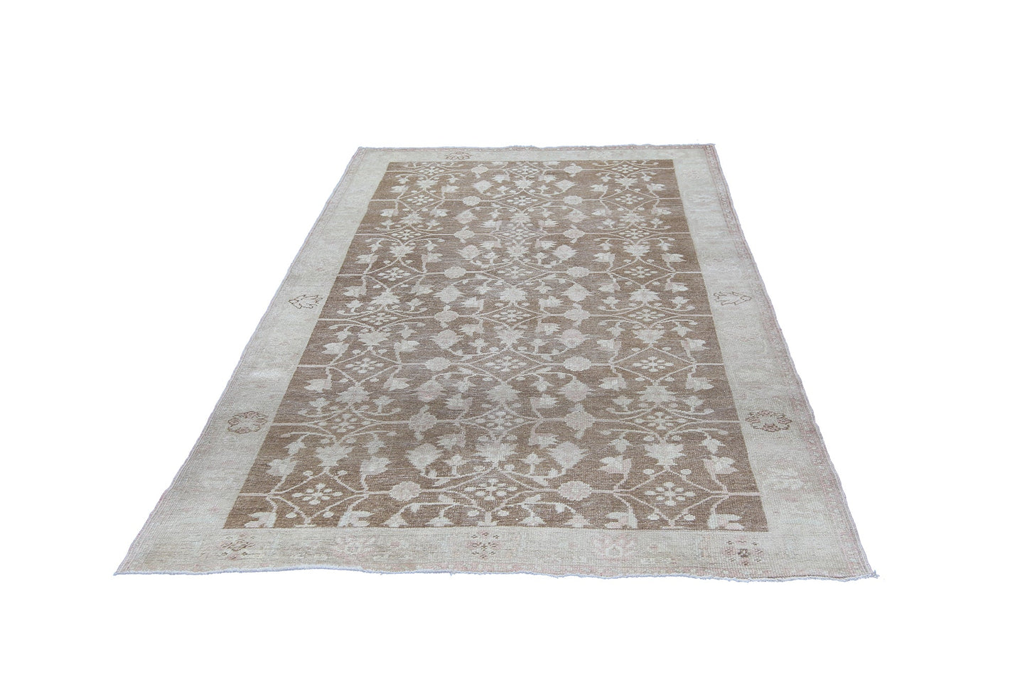 Turkish Handmade With a classic Design Wool Runner Rug