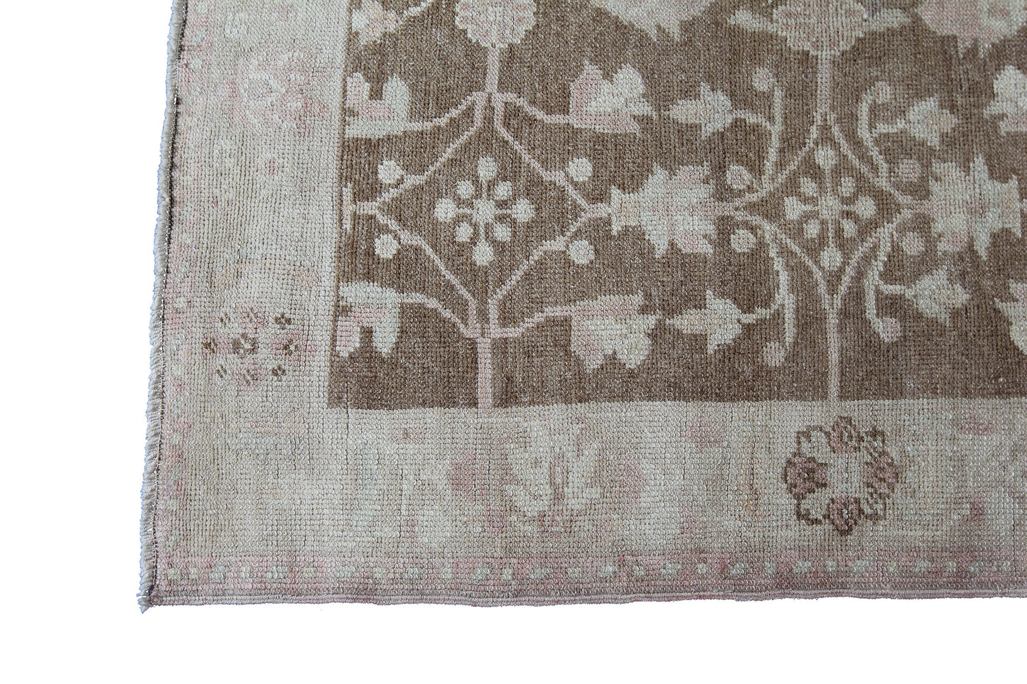 Turkish Handmade With a classic Design Wool Runner Rug