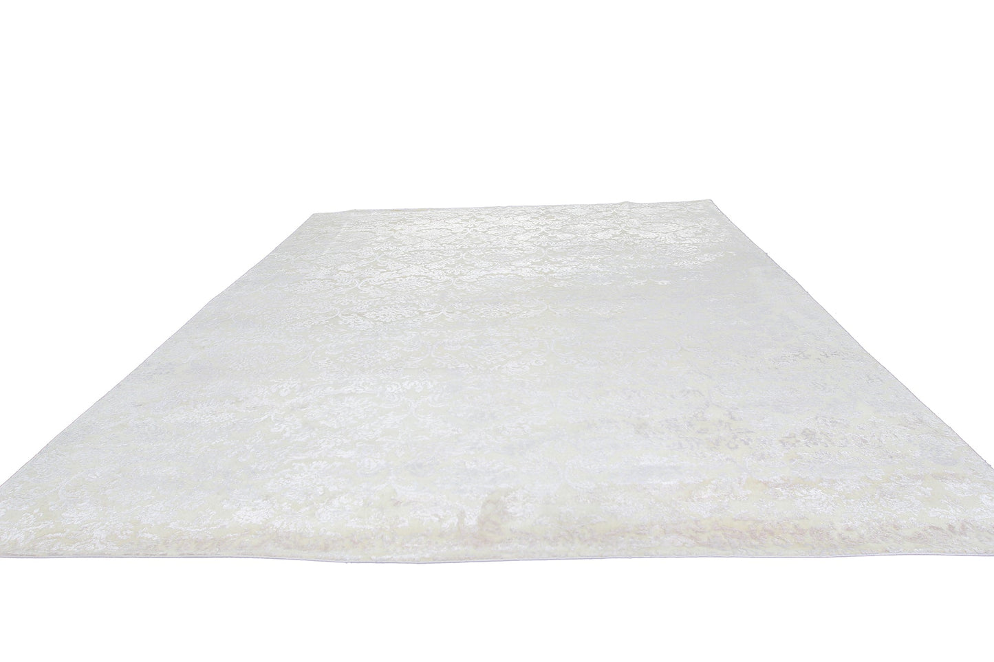 Indian Handmade Modern Wool And Silk Area rug