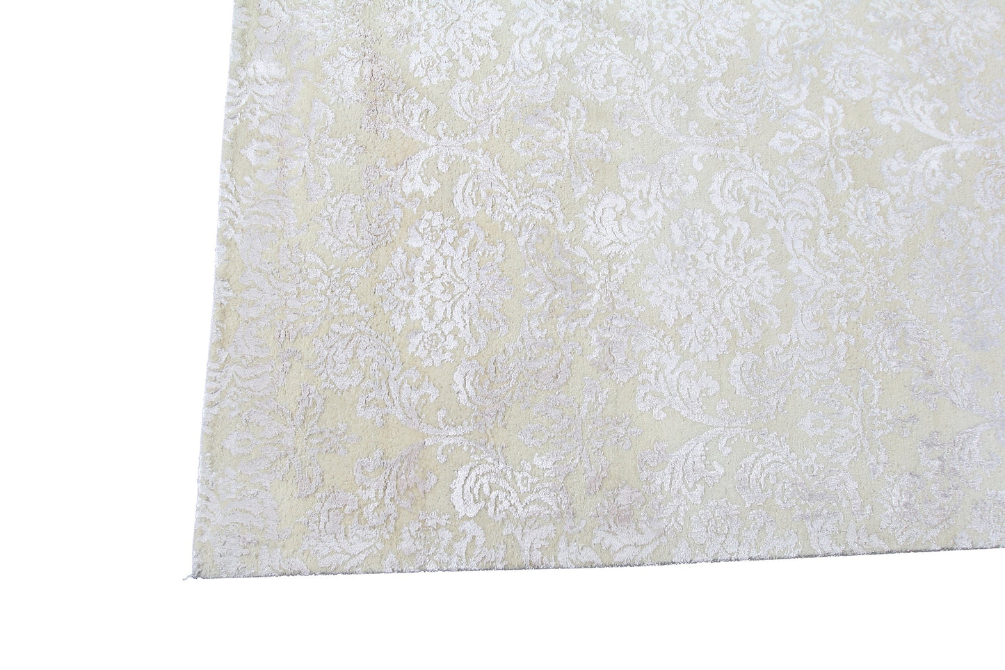 Indian Handmade Modern Wool And Silk Area rug