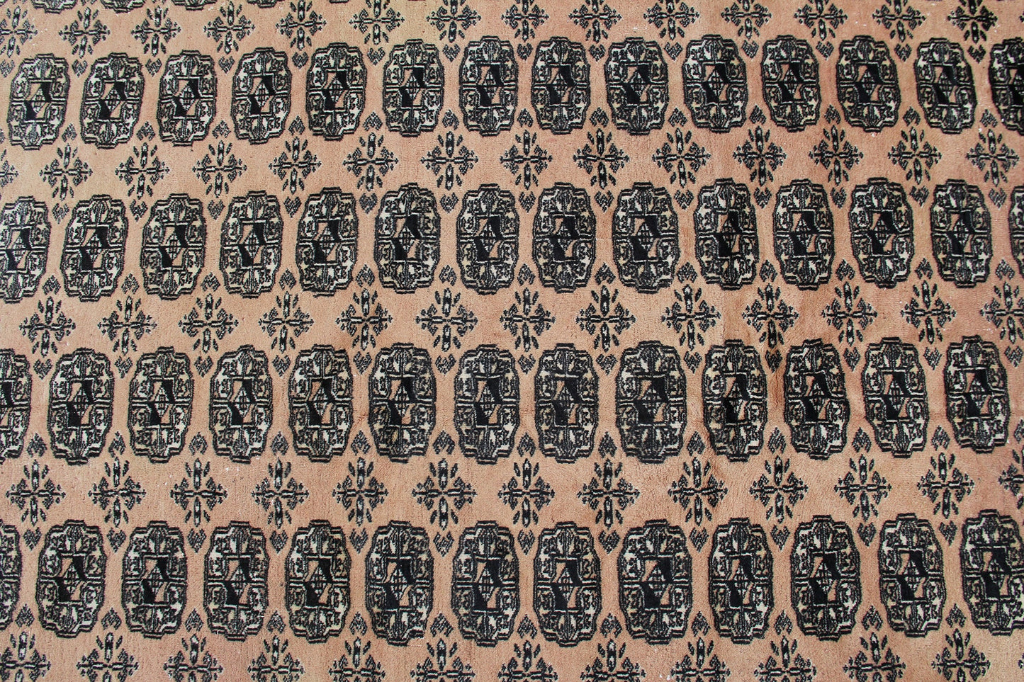 Pakistani Bokhara Fine Handwoven Wool Area Rug