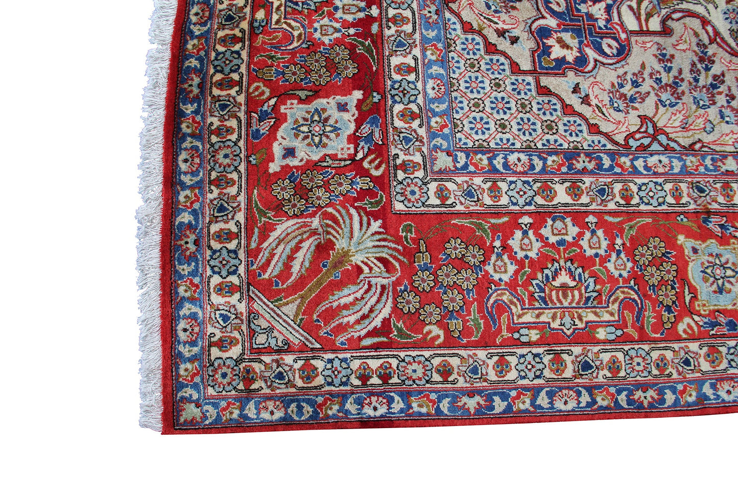 Traditional Persian Isfahan Medallion  Handmade Wool Area Rug product image #27555784130730
