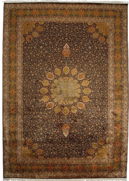 Ardabil Shaykh Safi  Kashmir  Pure Silk Carpet-id2
