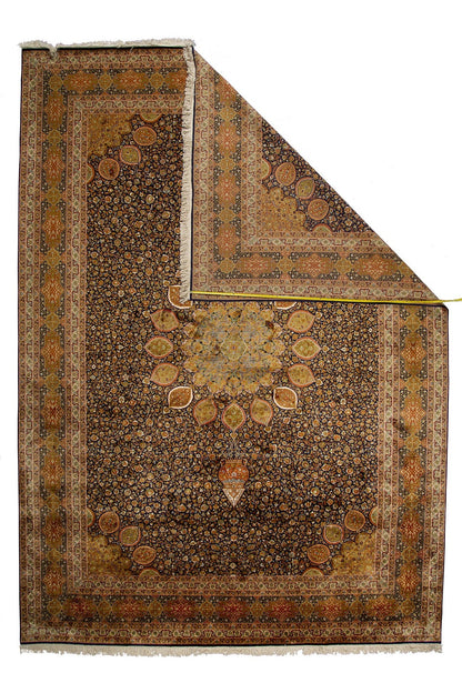 Ardabil Shaykh Safi  Kashmir  Pure Silk Carpet-id4

