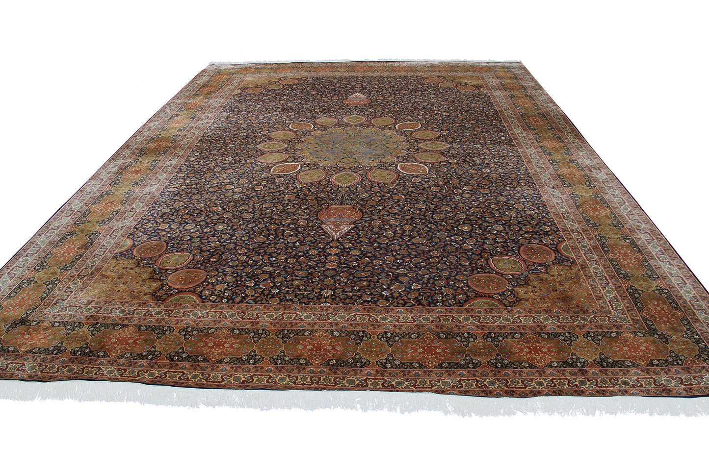 Ardabil Shaykh Safi  Kashmir  Pure Silk Carpet product image #28333844365482
