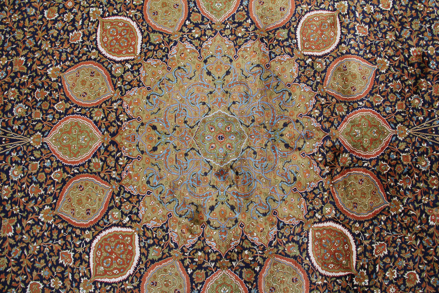 Ardabil Shaykh Safi  Kashmir  Pure Silk Carpet product image #28333844431018