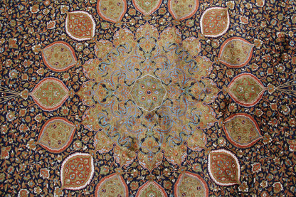 Ardabil Shaykh Safi  Kashmir  Pure Silk Carpet-id8
