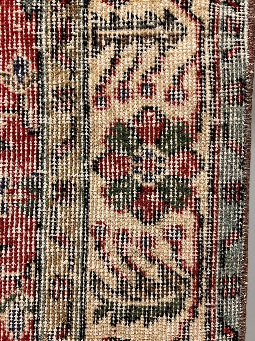 Fine Handmade Turkish Area Rug With A Vintage Look And  Floral Design product image #27556649140394