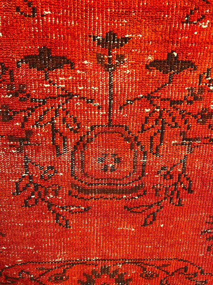 Turkish Fine Handmade Over-Dyed Wool Area Rug-id5
