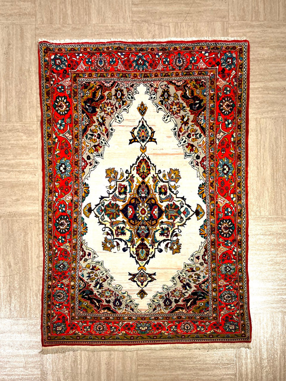 Hand-knotted Persian Area Rug with Antique Design product image #27556385259690
