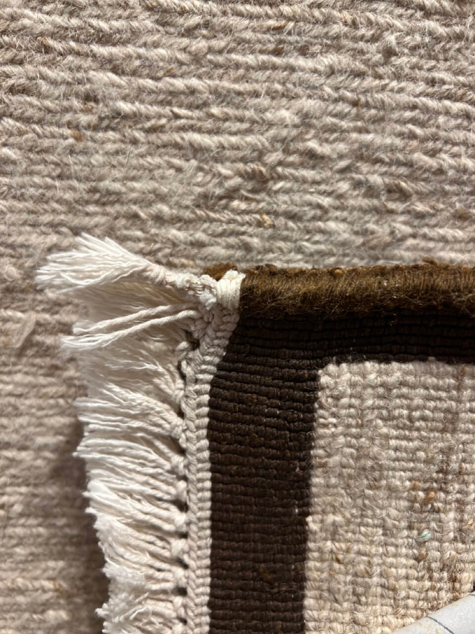 Modern Wool And Silk Indo Handmade Carpet