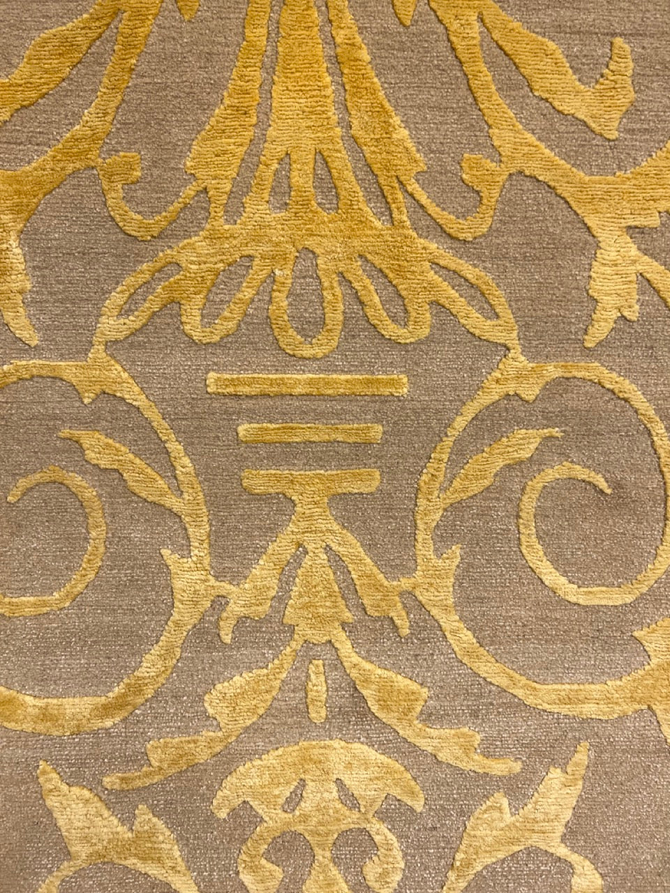 Fine Hand -Knotted Modern Nepal Wool & Silk Carpet product image #27556154441898