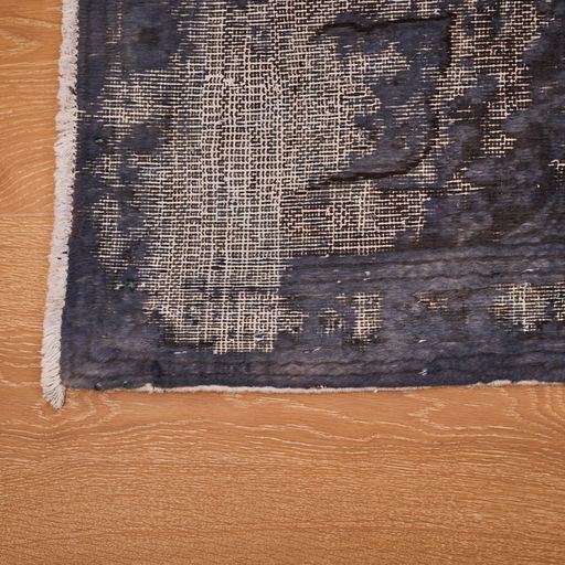 Persian Kerman With a Vintage Design Wool Rug
