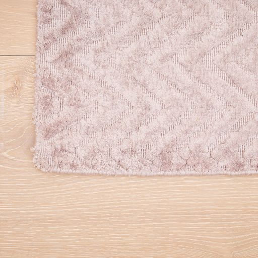 Modern Handmade Indian Bamboo Silk Area Rug