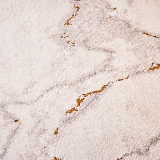 Indian Modern Bamboo Silk & Wool Rug With Onix Design