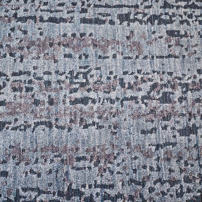 Indian Handmade Modern Blue Silk Carpet-id4
