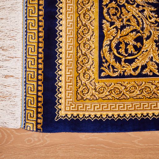 Persian Medallion Fine Silk Rug