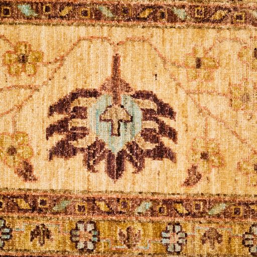 Pakistan Handmade Wool Bakhtiari Rug With A Persian Design