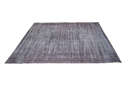 Indian Handmade Modern Blue Silk Carpet-id2
