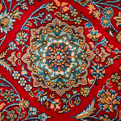 Kashmir Handmade Persian Four Season Silk Carpet