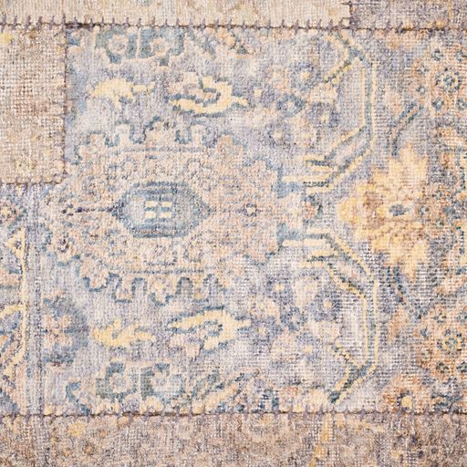 Indian Modern Patchwork Silk Area Rug product image #27139862298794