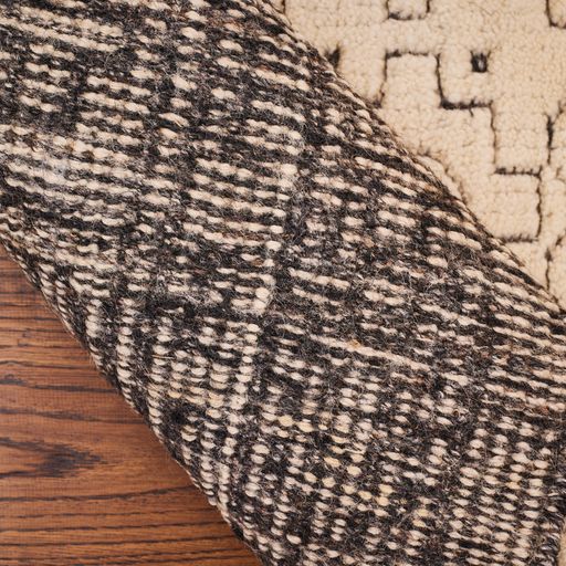 Geometric Handmade Modern Indian Wool Rug