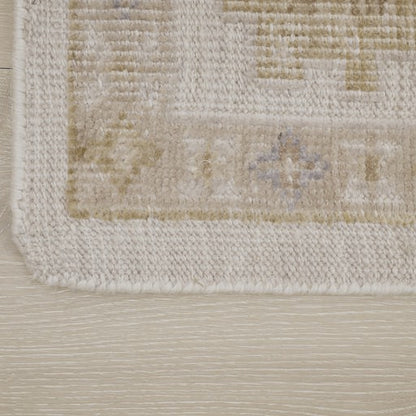 Indian Handmade Rug Oushak Design
