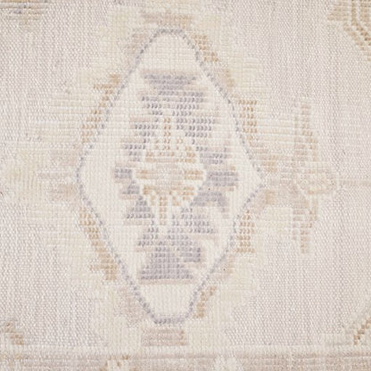 Indian  Handmade Rug With a Oushak Design