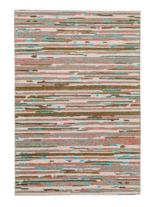 Modern Handmade Wool Nepali Area Rug