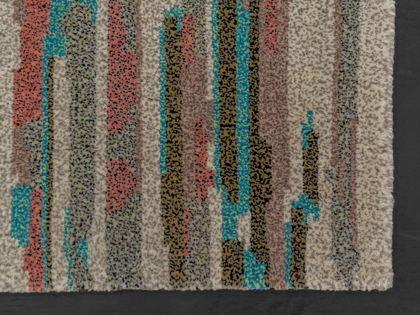 Modern Handmade Wool Nepali Area Rug