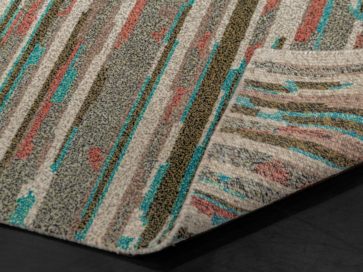 Modern Handmade Wool Nepali Area Rug