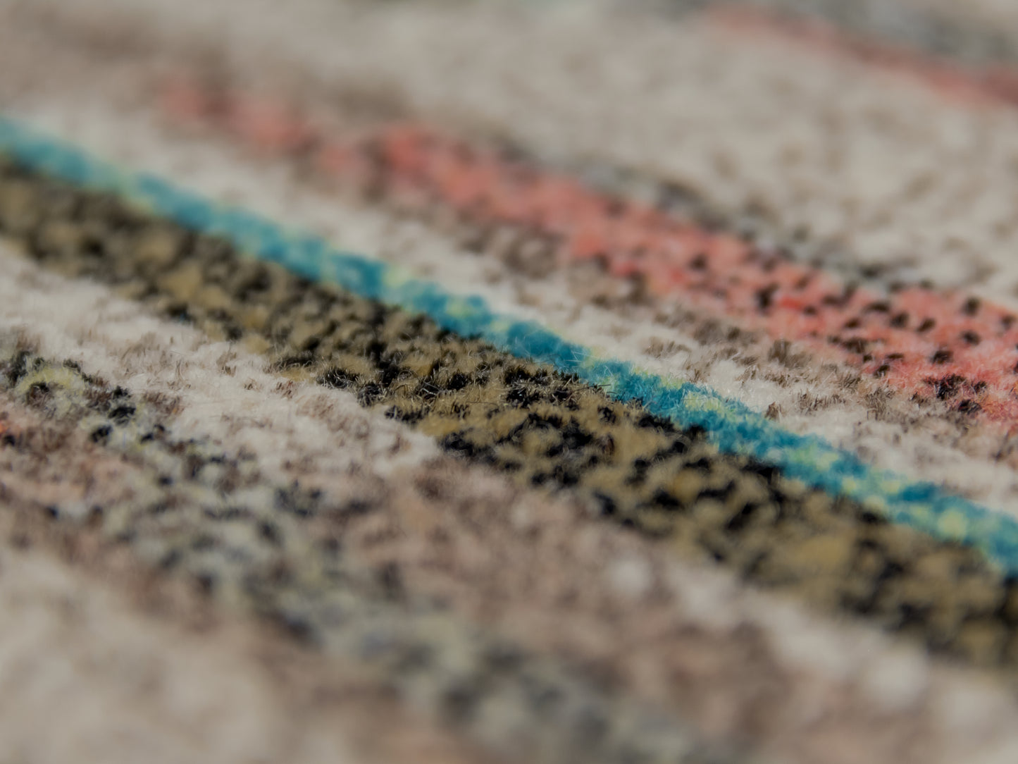 Modern Handmade Wool Nepali Area Rug