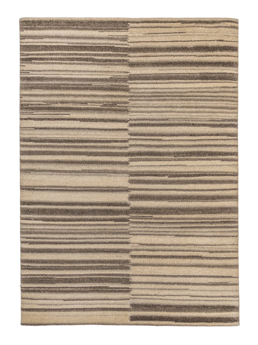 Modern Handmade Wool Multicolor Indian Area Rug