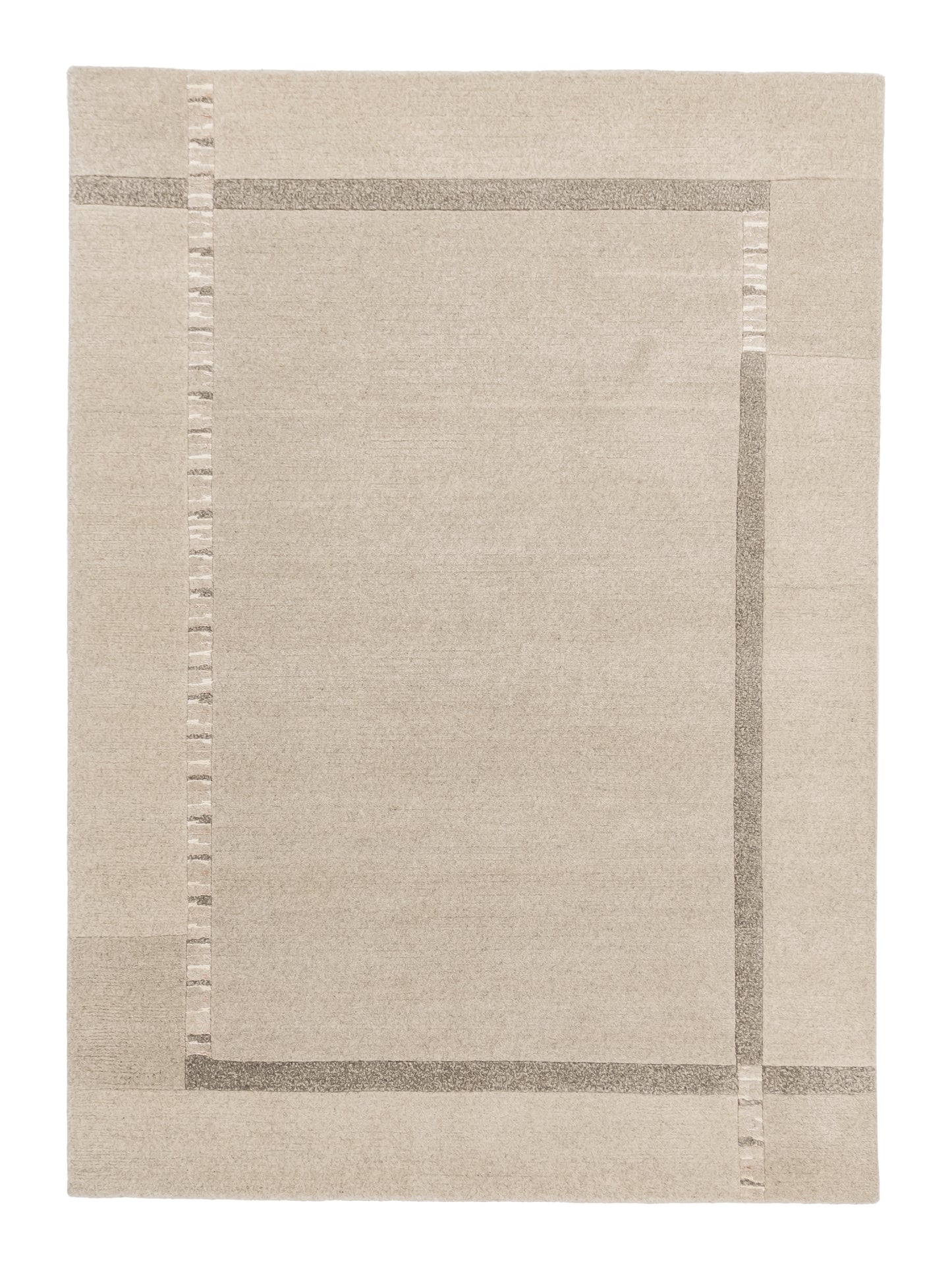 Modern Wool And Silk Handmade Multicolor Area Rug