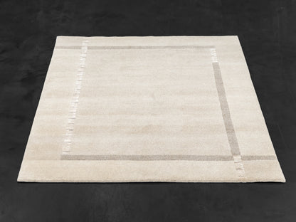 Modern Wool And Silk Handmade Multicolor Area Rug
