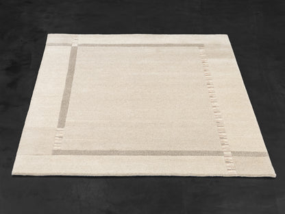 Modern Wool And Silk Handmade Multicolor Area Rug