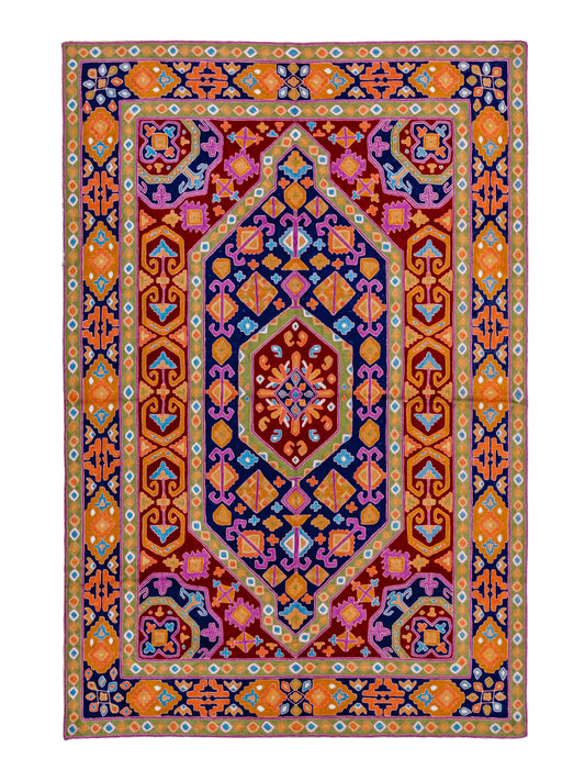 Uzbekistan Suzanne Silk Rug