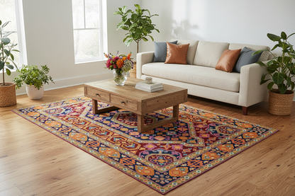 531 - Uzbekistan Suzanne Silk Rug