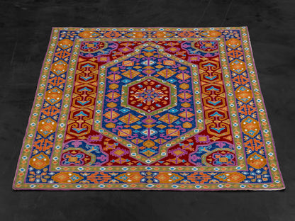 Uzbekistan Suzanne Silk Rug