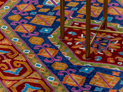 Uzbekistan Suzanne Silk Rug