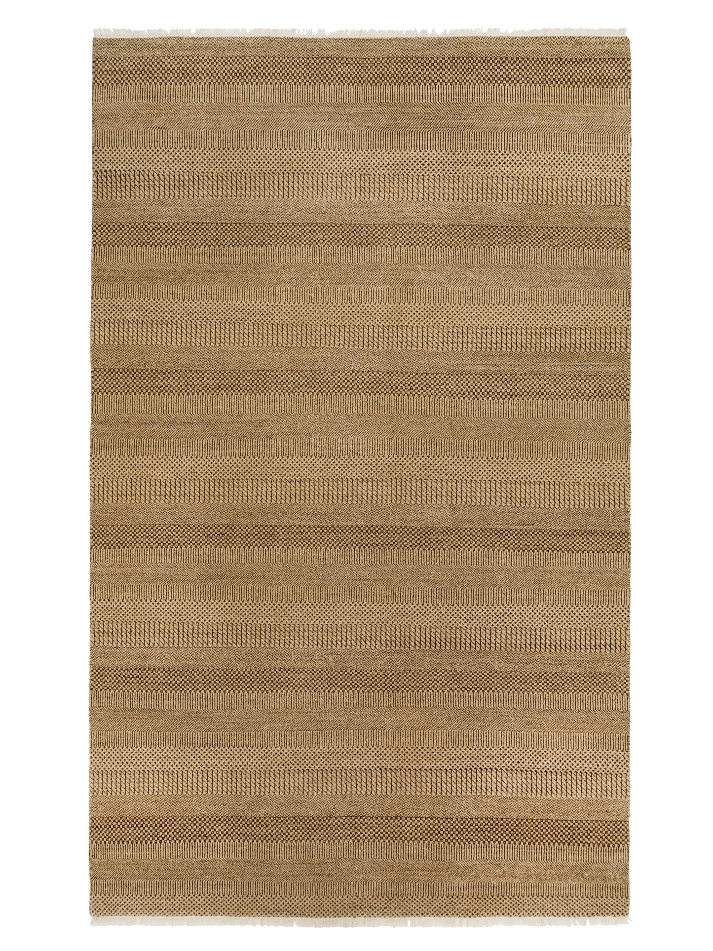 Indian Modern Hand-knotted Brown Rug product image #29572148691114